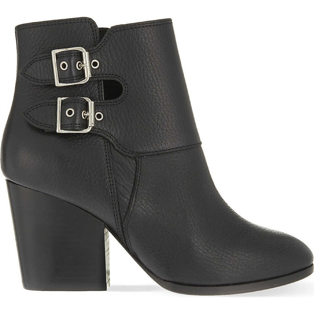 The Kooples Buckle heeled ankle boots